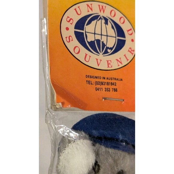 NOS Koala Clip On Australia Hugger Plush Pencil Topper Sunwood Souvenir Bear Vtg - Picture 10 of 16